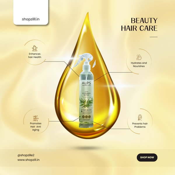 Rosemary Water Hair & Scalp Mist – 100ml × 2 | Buy 1 Get 1 Free