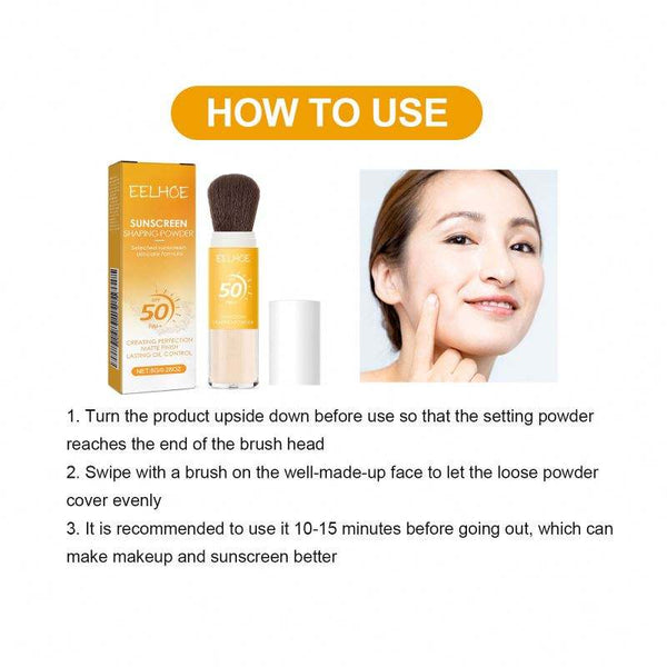 Brush-On Sunscreen Setting Powder