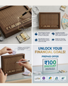 Premium Wooden Money Saving Box