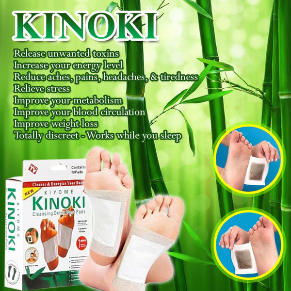 Kinoki Cleansing Detox Foot Pads ((20 Pads)