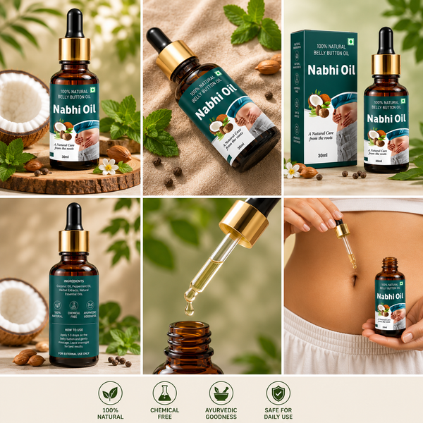Nabhi Oil – 100% Natural Belly Button Oil 50ML