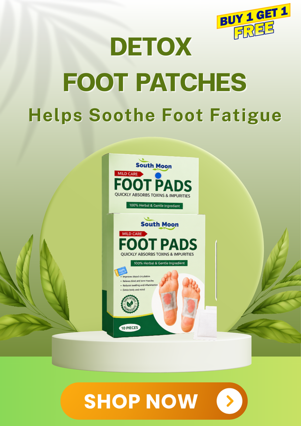 Mild Care Herbal Detox Foot Pads (10 Pieces) Buy 1 Get 1 Free