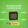 Premium Wooden Money Saving Box