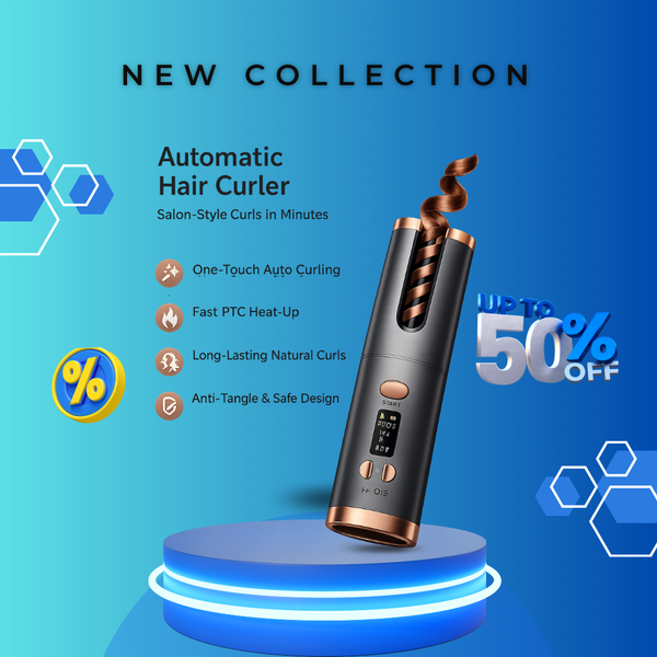 Cordless Automatic Hair Curler