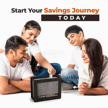 Premium Wooden Money Saving Box