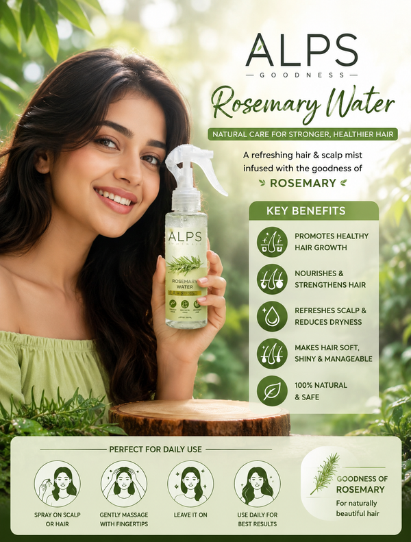 Rosemary Water Hair & Scalp Mist – 100ml × 2 | Buy 1 Get 1 Free