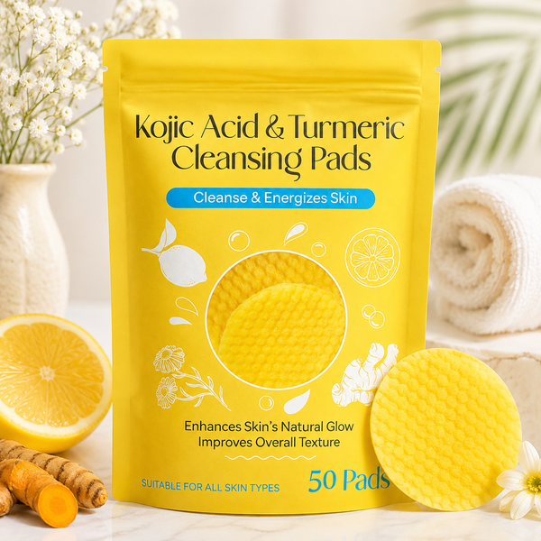 Kojic Acid & Turmeric Cleansing Pads (50 Pads)