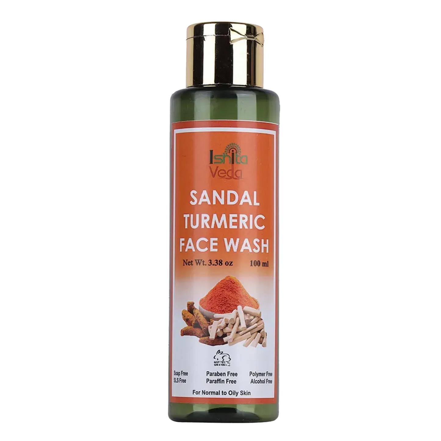 Sandal Turmeric Facewash – Daily Skin Whitening & Natural Detox